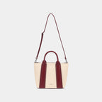 Tote Bag Color Block avec Portefeuille Assorti