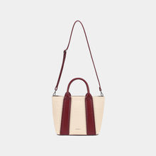 Color-Block Tote Bag with Matching Wallet