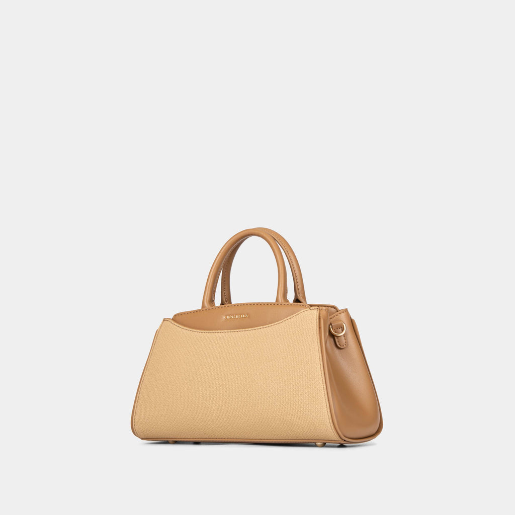 Sac Dôme à Double Poignée avec Pochette à Cartes