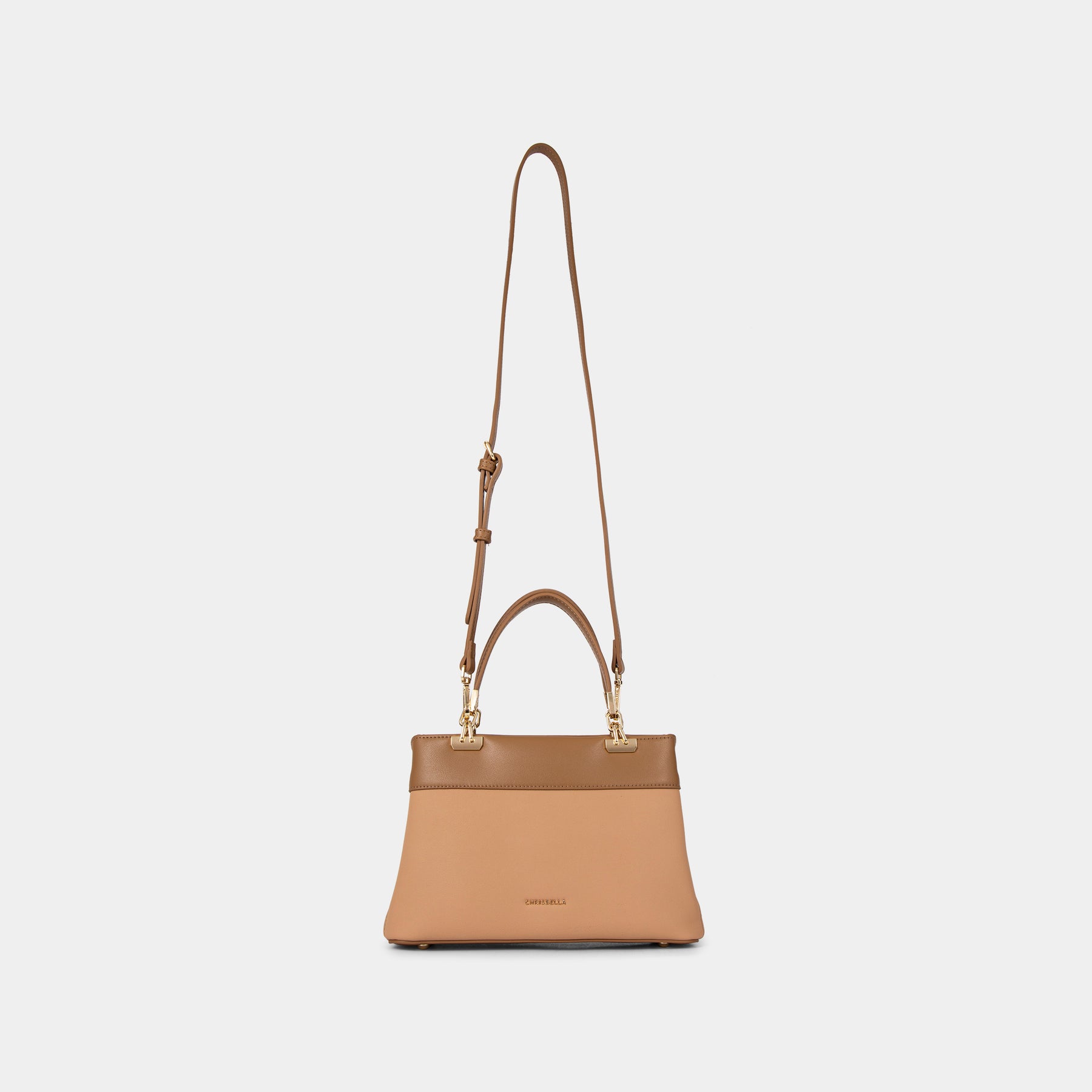 Structured Top-Handle Satchel with Card Pouch
