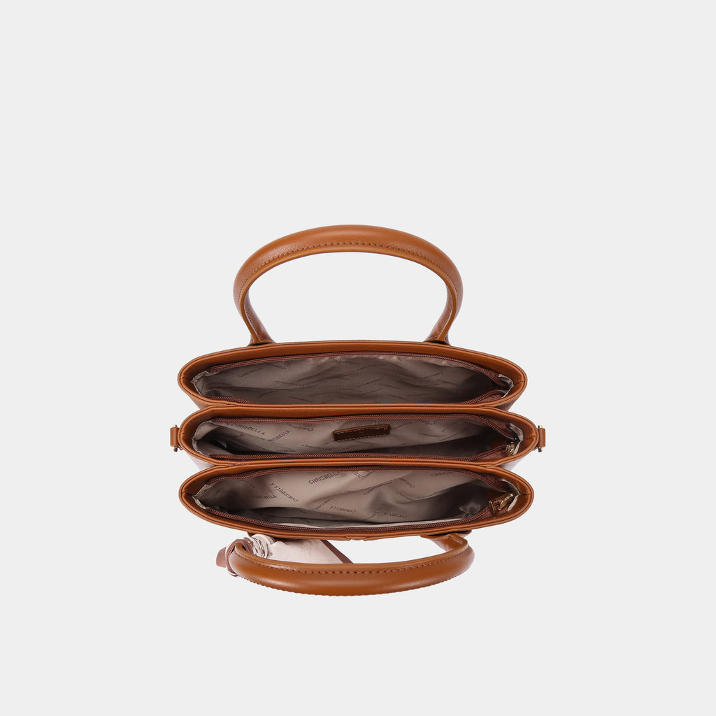 Sac Évasé Structuré avec Foulard