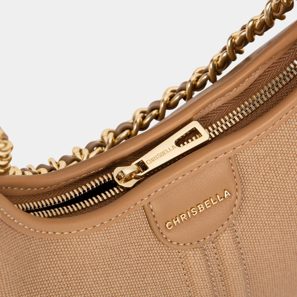 Sac Épaule à Chaîne Dorée