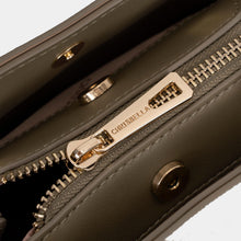 Mini Satchel Bag with Decorative Charm