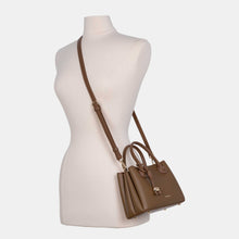 Compact Double-Handle Crossbody Satchel