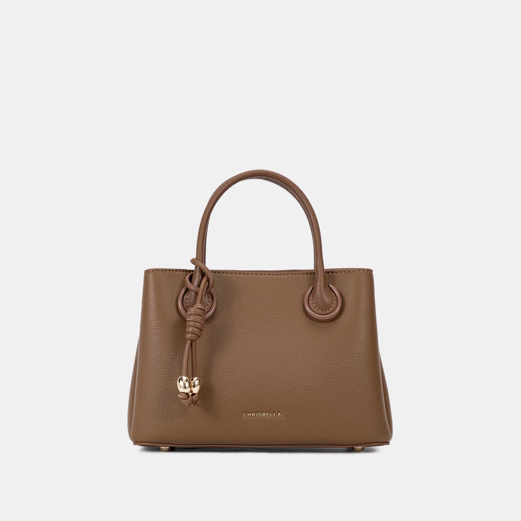 Compact Double-Handle Crossbody Satchel