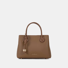 Compact Double-Handle Crossbody Satchel