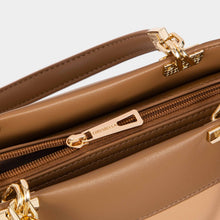Structured Top-Handle Satchel with Card Pouch