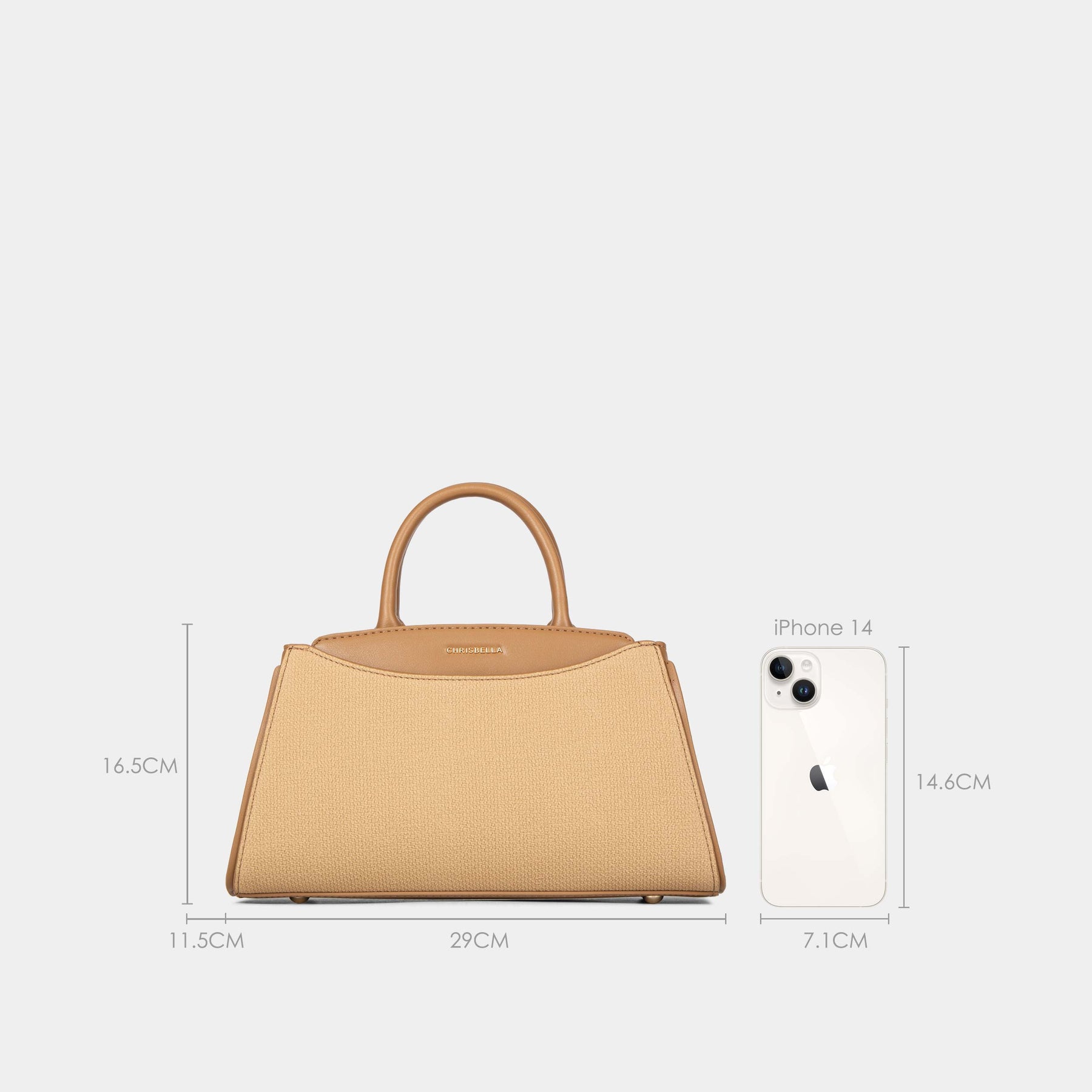 Dome Double-Handle Satchel with Card Pouch