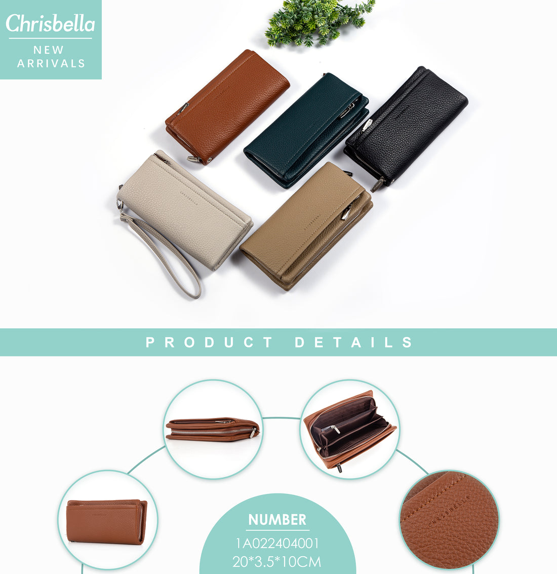Chrisbella wallet Noir 1A022404001