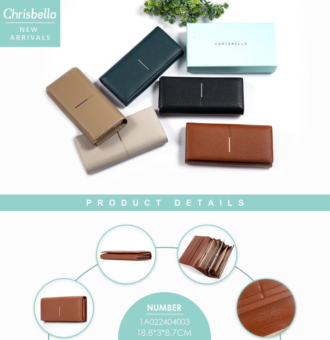 Chrisbella wallet Rouge 1A022404003
