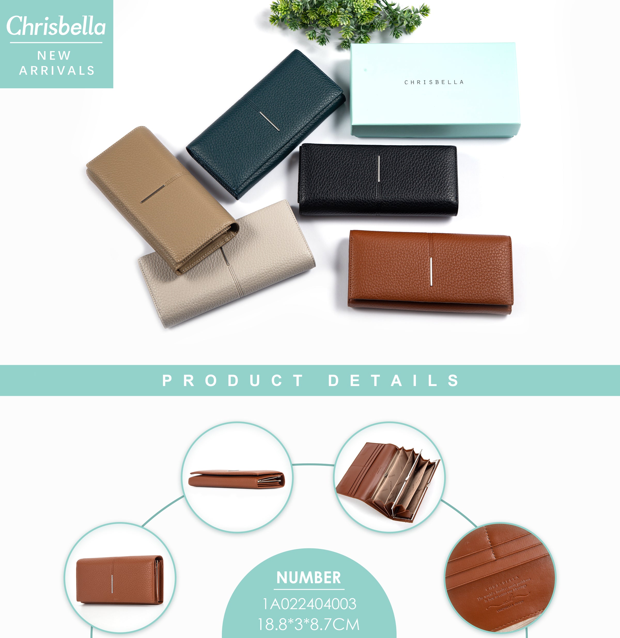 Chrisbella wallet Rouge 1A022404003