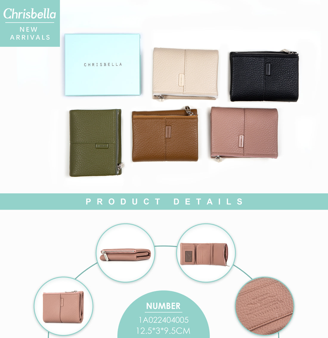 Chrisbella wallet Bronze 1A022404005