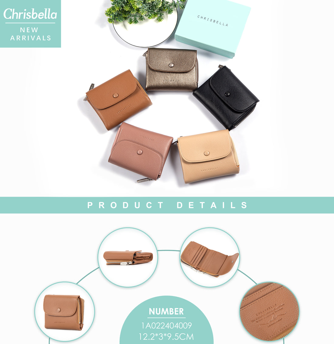 Chrisbella wallet Rouge 1A022404009