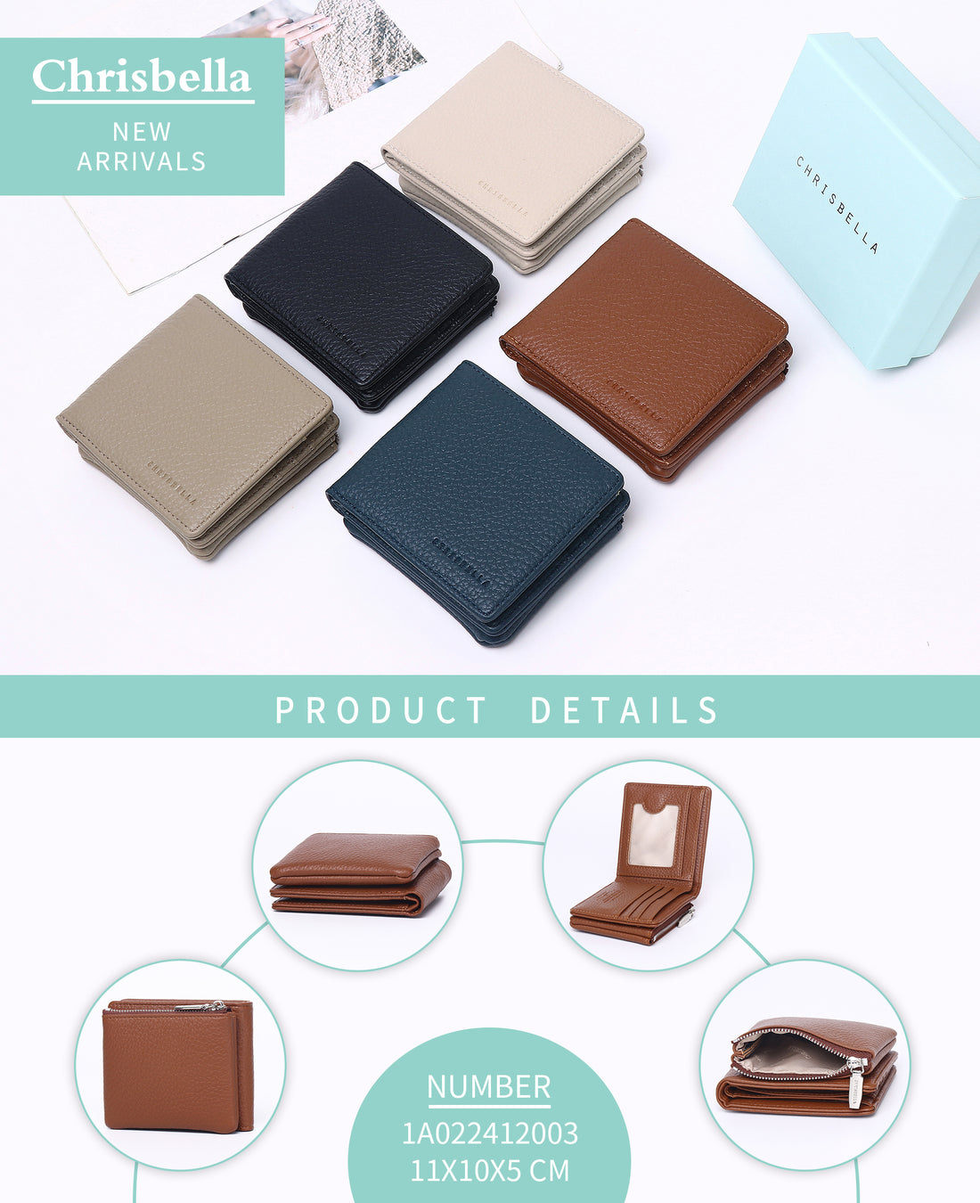 Chrisbella wallet Rose 1A022412003