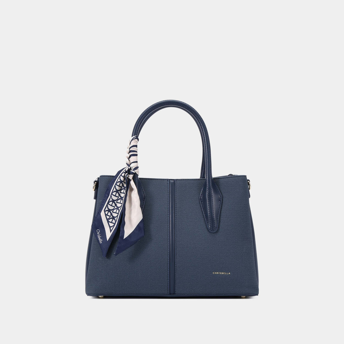 Sac Évasé Structuré avec Foulard