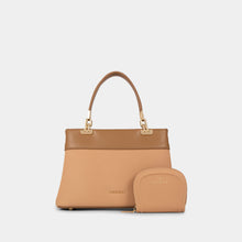 Structured Top-Handle Satchel with Card Pouch