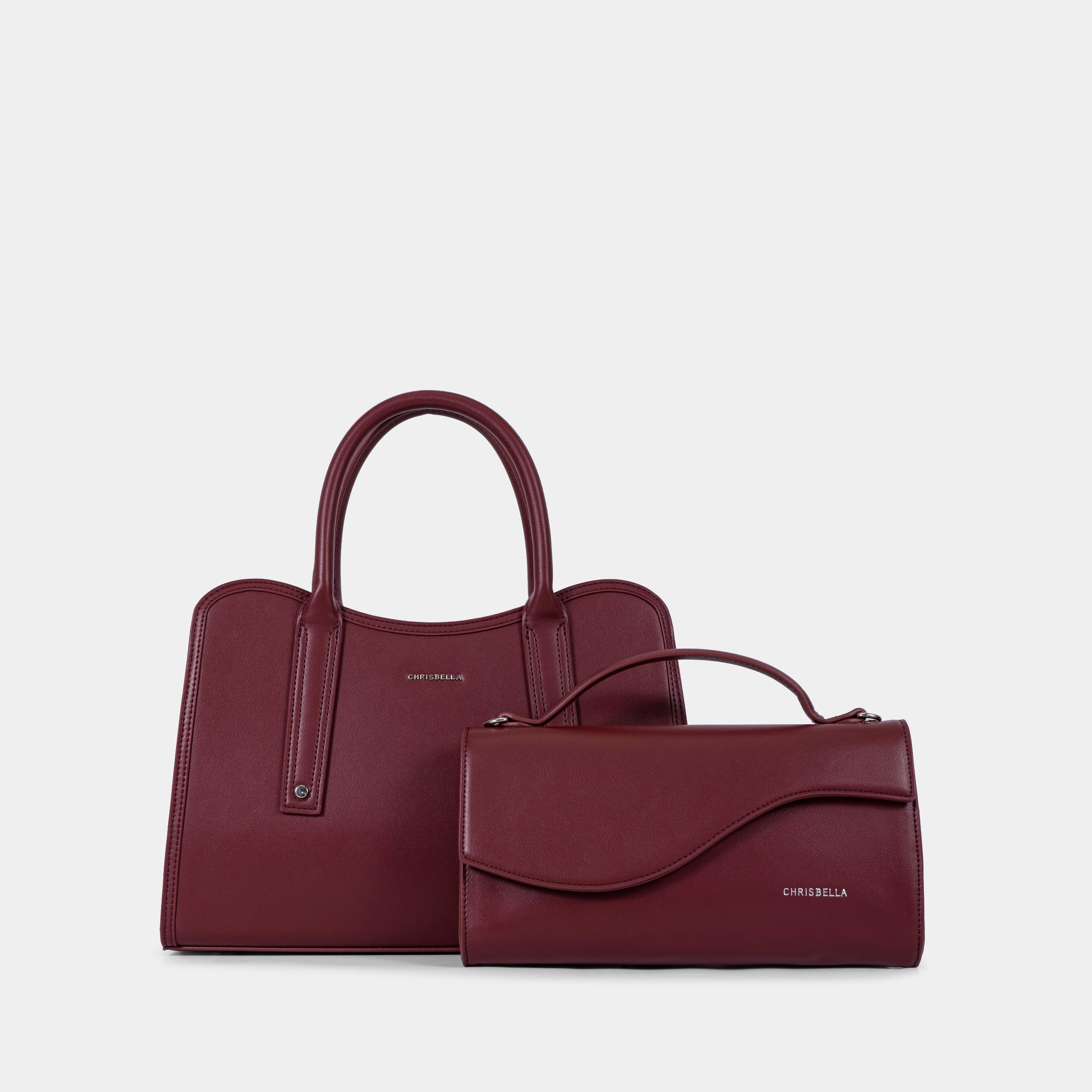 Two-Piece Tote and Pouch Bag Set