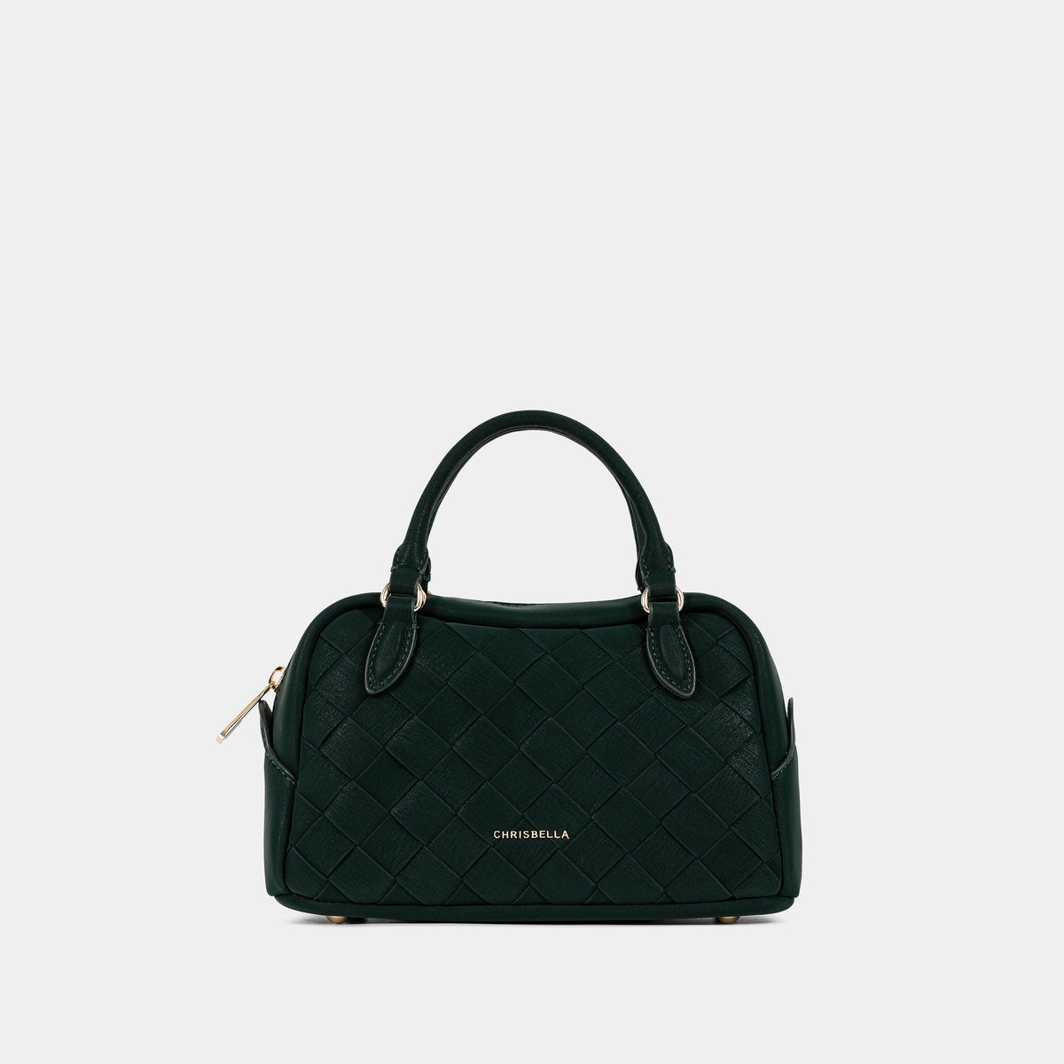 Tote Bag Tressé à Double Poignée