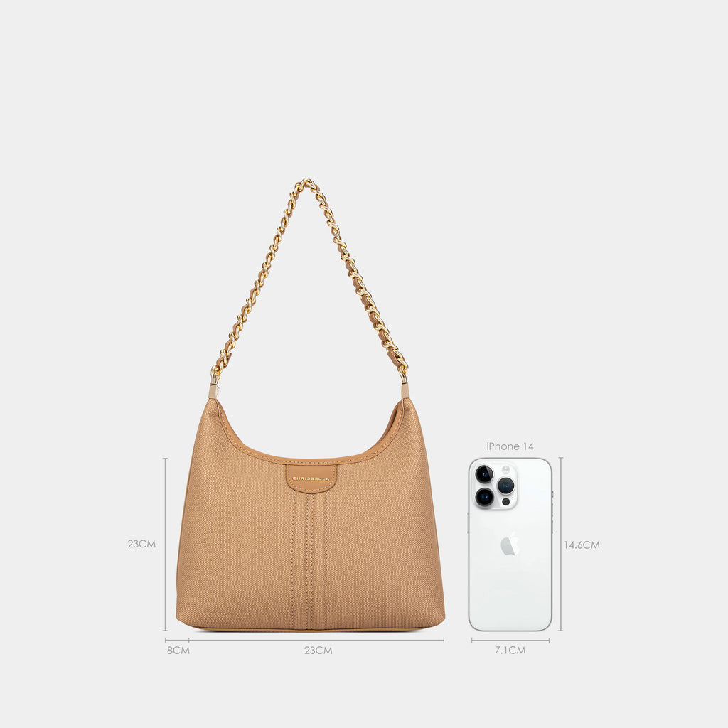 Sac Épaule à Chaîne Dorée