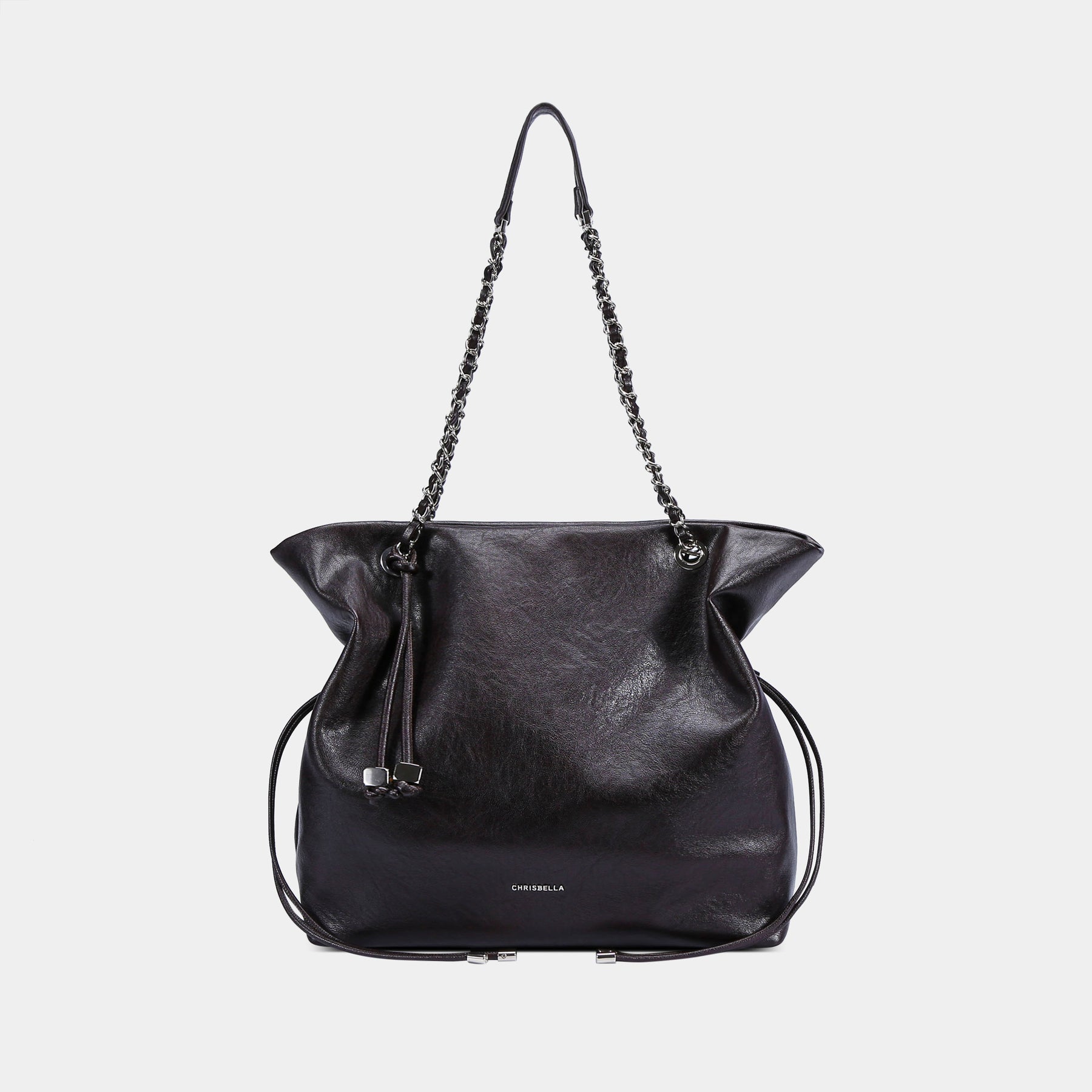 Large PVC Double-Handle Tote Bag