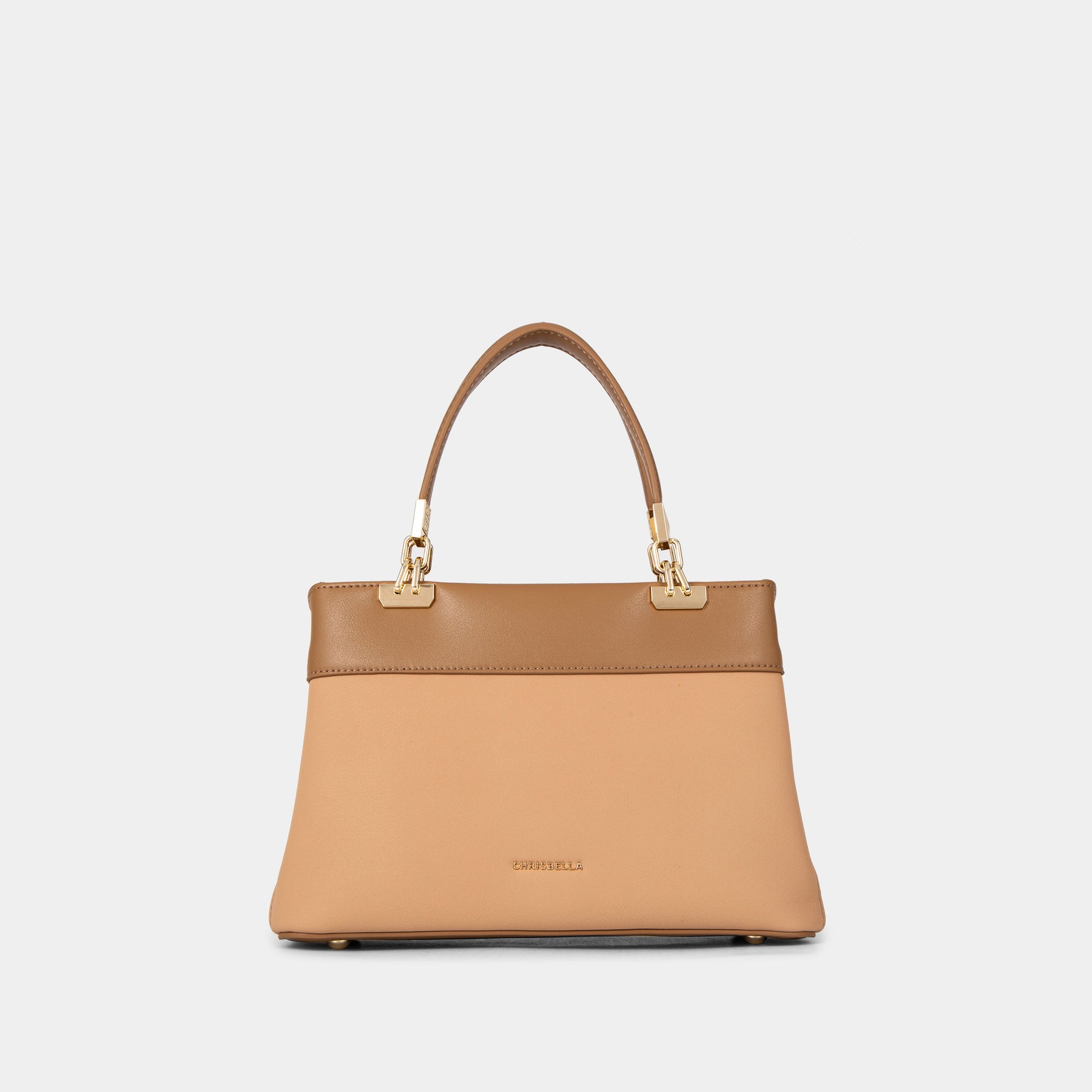 Structured Top-Handle Satchel with Card Pouch