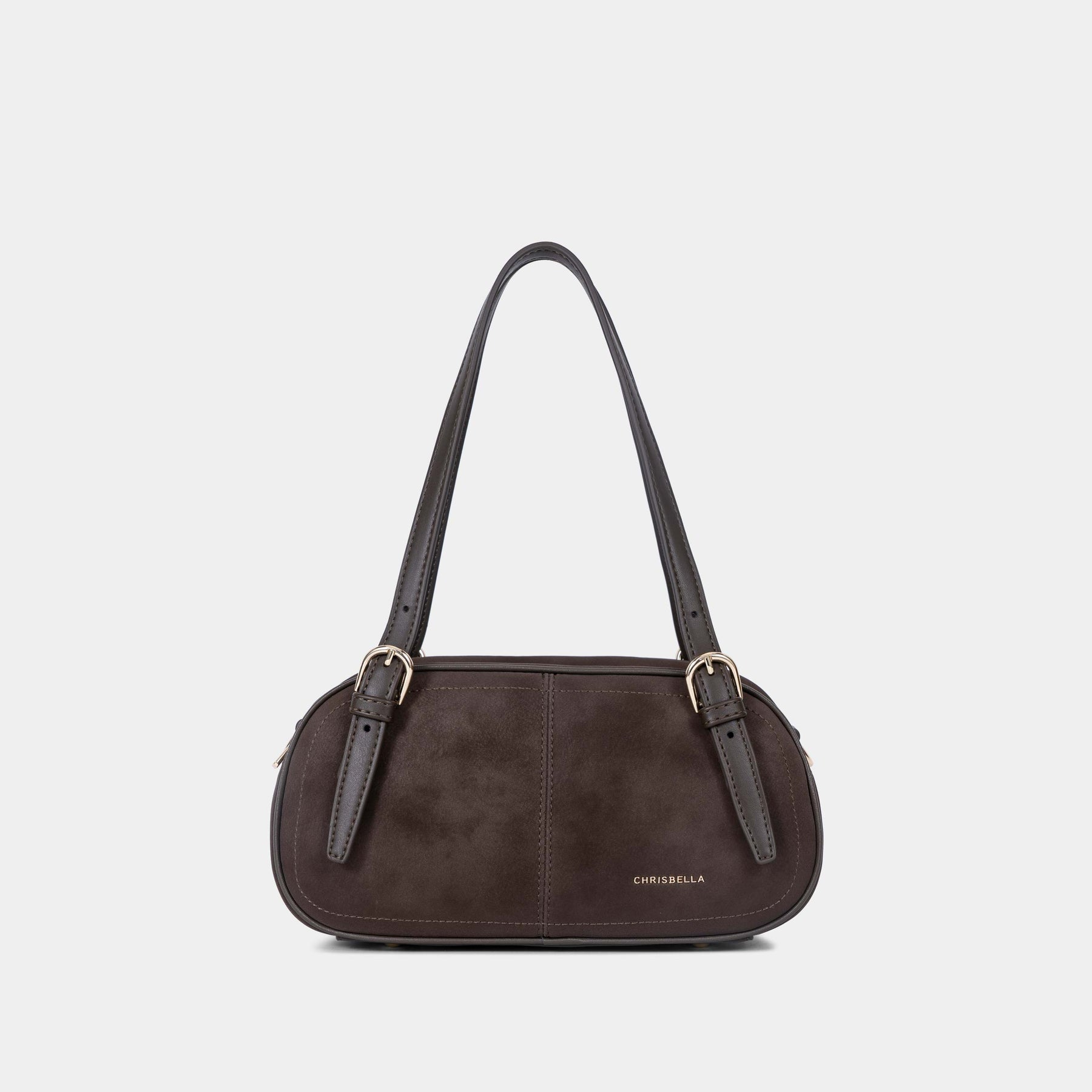 Quilted Double-Handle Satchel Bag