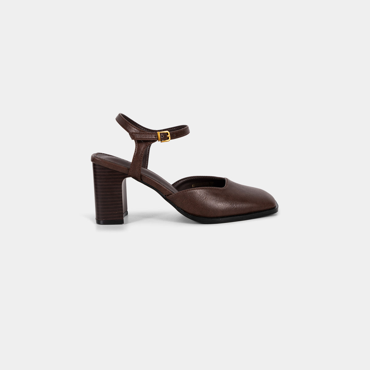 Sandales à Bout Carré et Talon Carré 7,5 cm