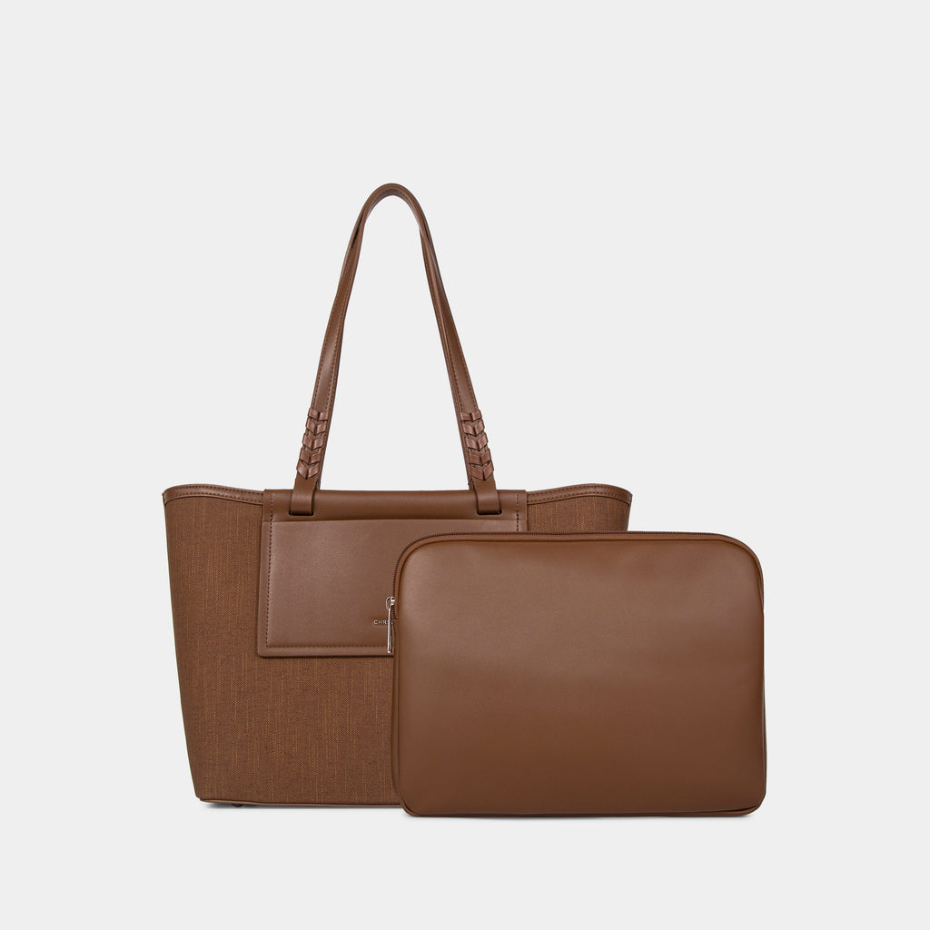 Grand Tote Bag avec Pochette Intérieure
