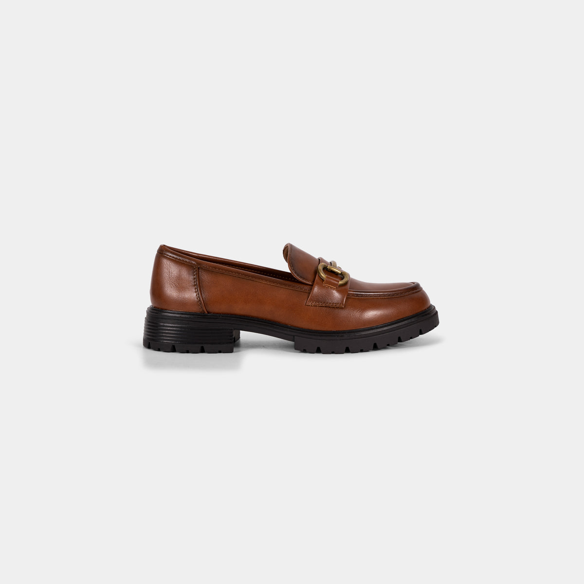 Mocassins à Semelle Épaisse avec Détail Horsebit