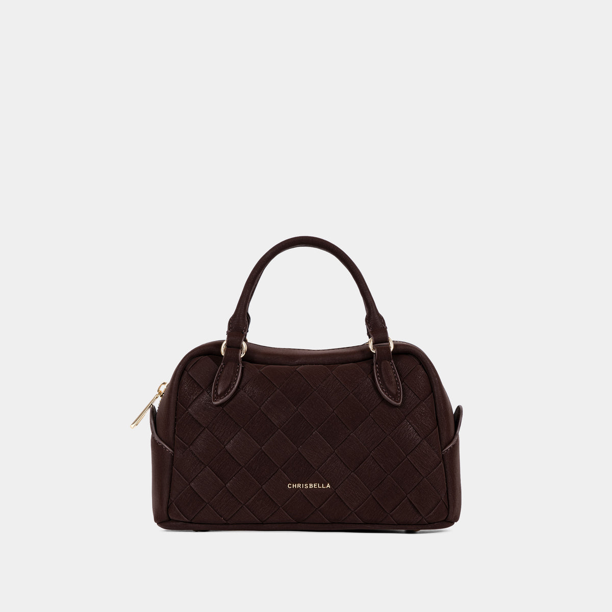 Tote Bag Tressé à Double Poignée