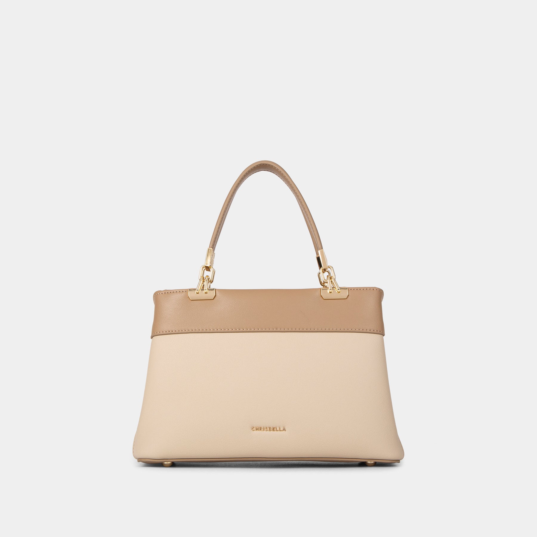 Structured Top-Handle Satchel with Card Pouch