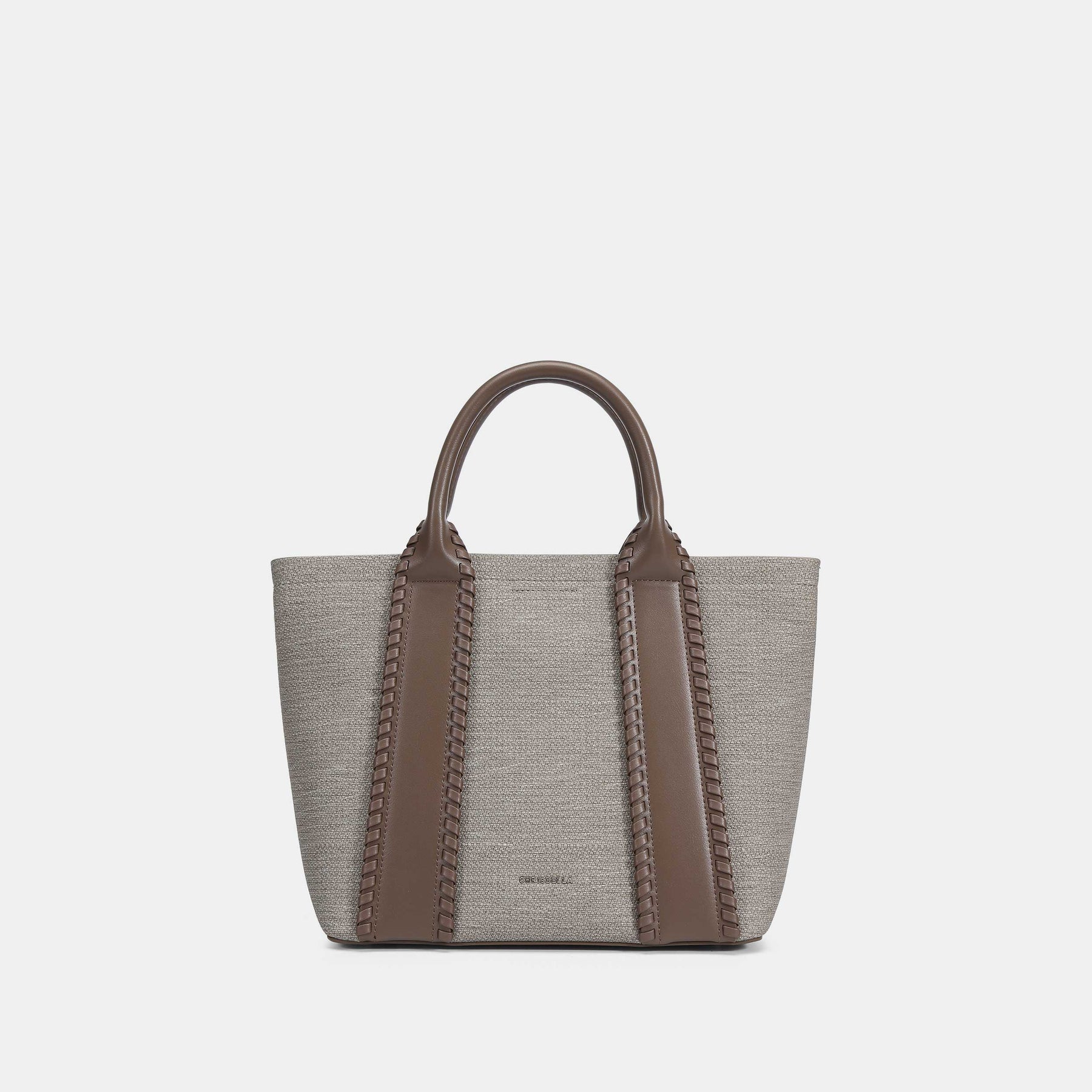Color-Block Tote Bag with Matching Wallet