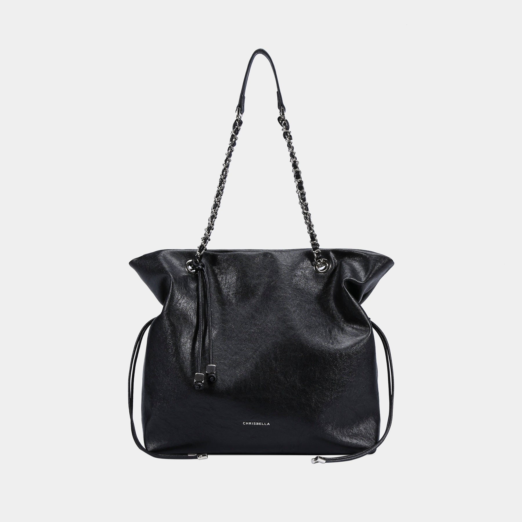 Large PVC Double-Handle Tote Bag