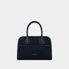 Structured Double-Handle Satchel Bag