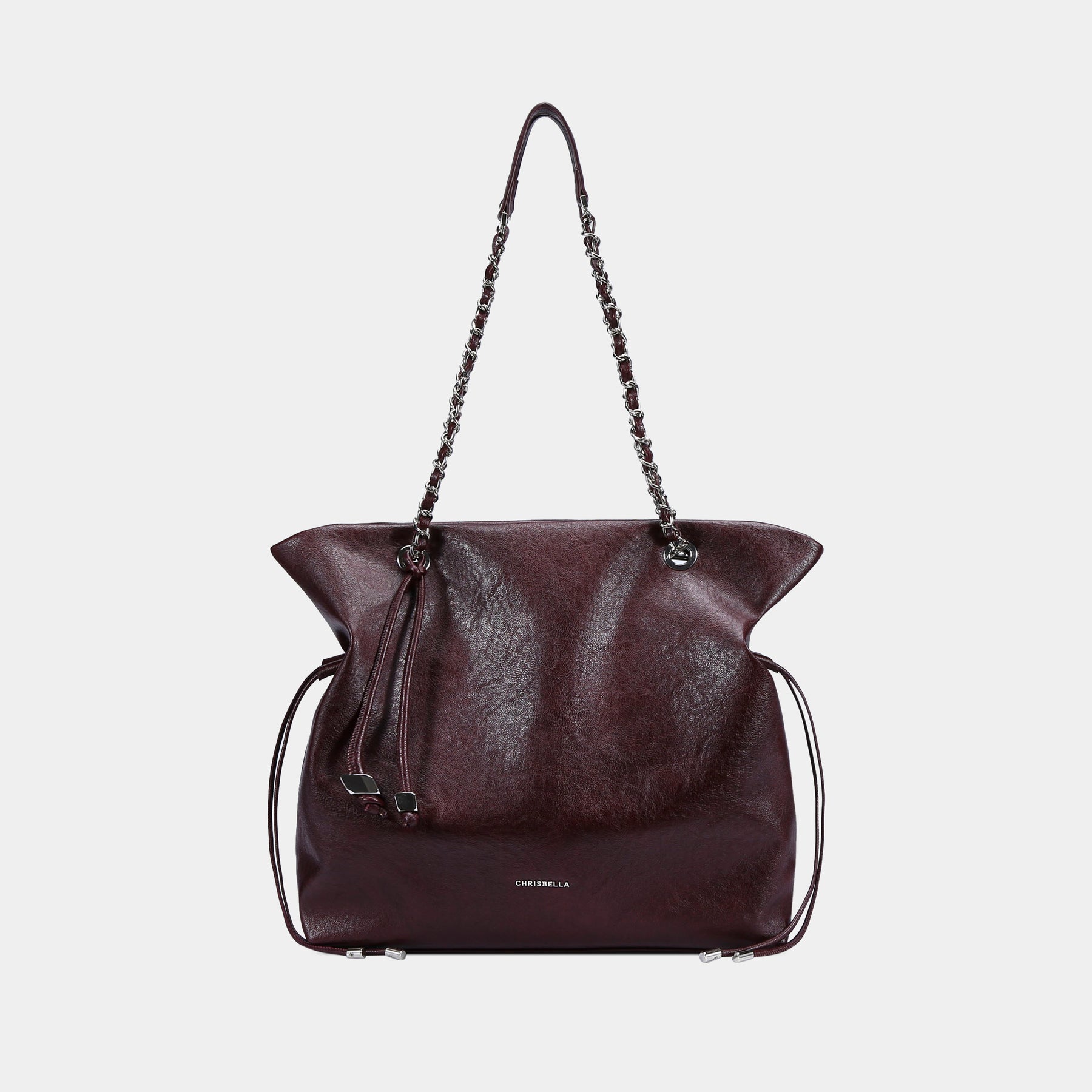 Large PVC Double-Handle Tote Bag