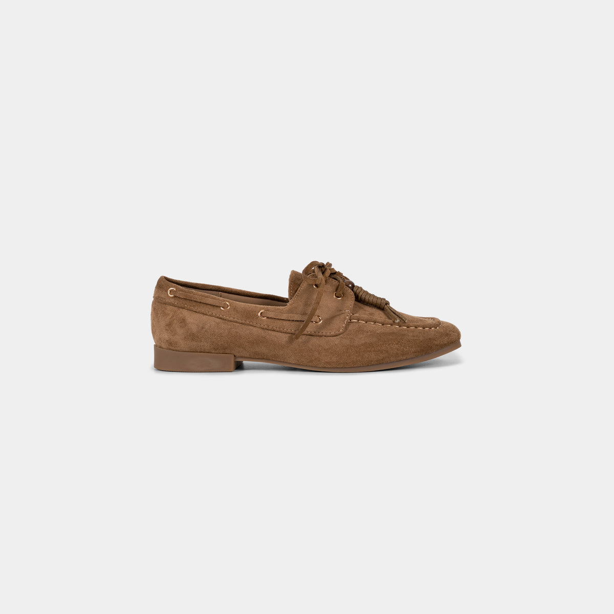 Mocassins à Lacets avec Pampilles