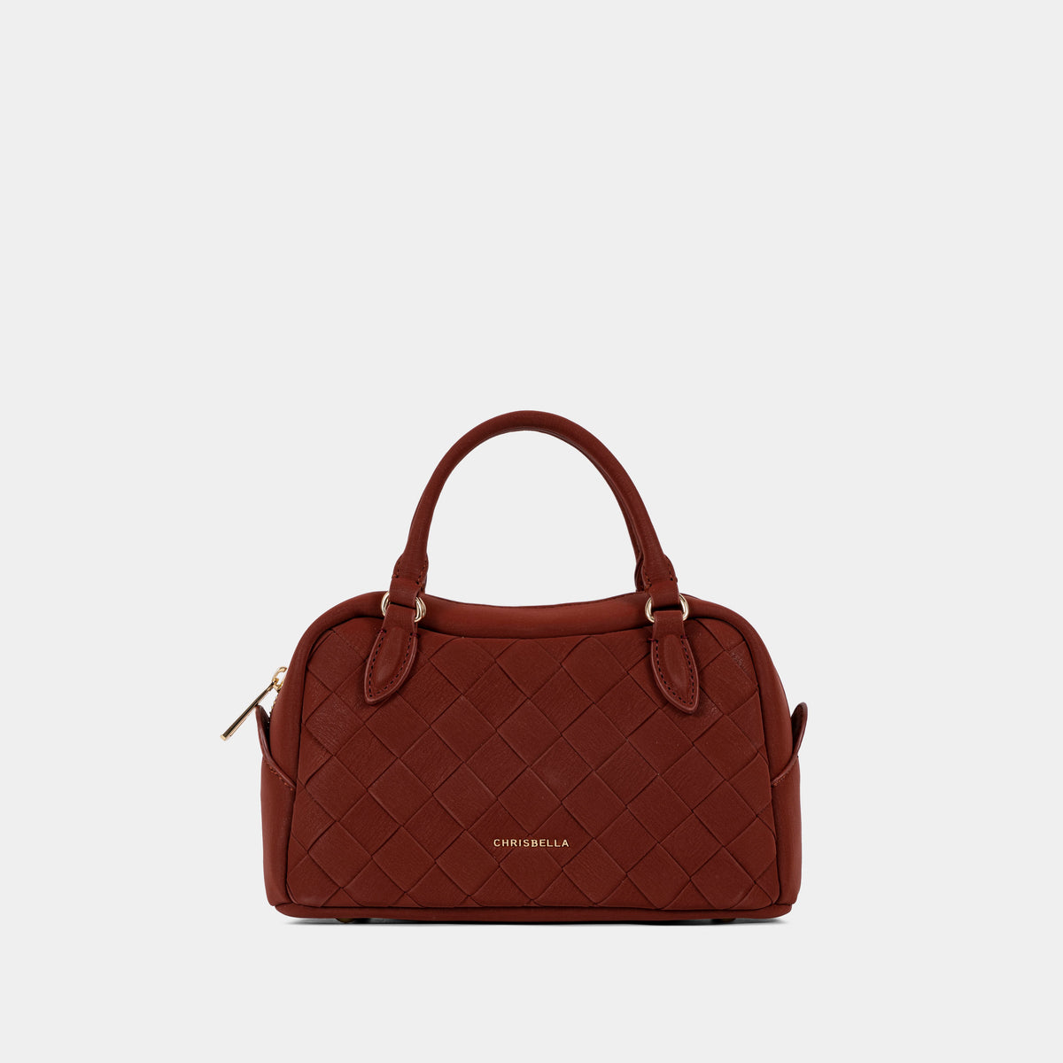 Tote Bag Tressé à Double Poignée