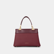 Structured Top-Handle Satchel with Card Pouch