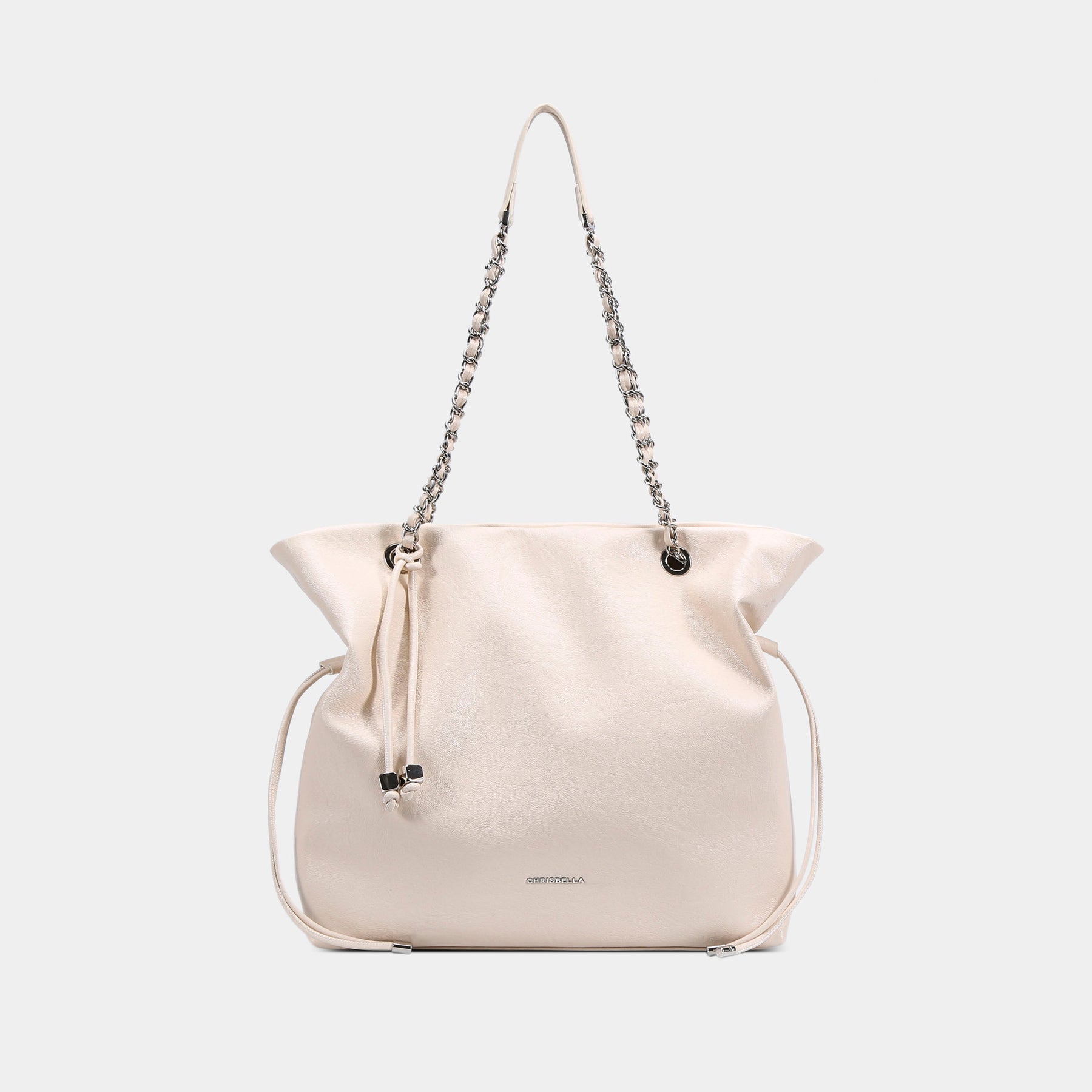 Large PVC Double-Handle Tote Bag