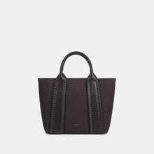 Color-Block Tote Bag with Matching Wallet