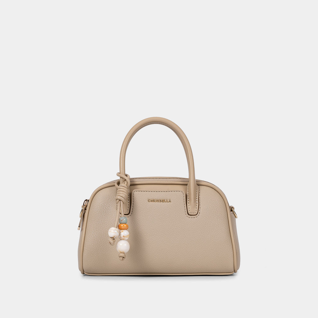 Sac Bowling Élégant à Détail Bijou