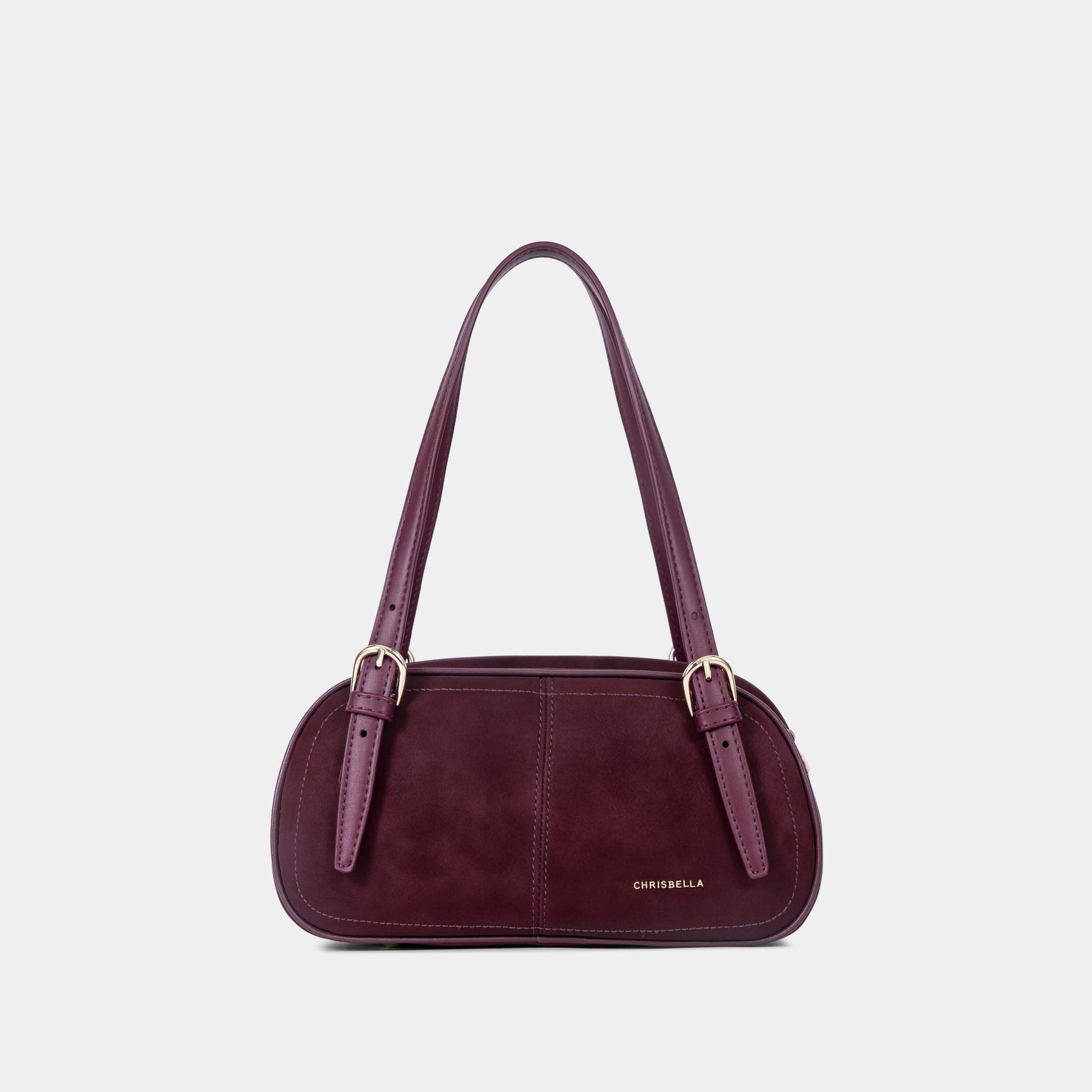Quilted Double-Handle Satchel Bag