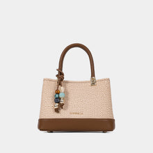 Mini Satchel Bag with Decorative Charm