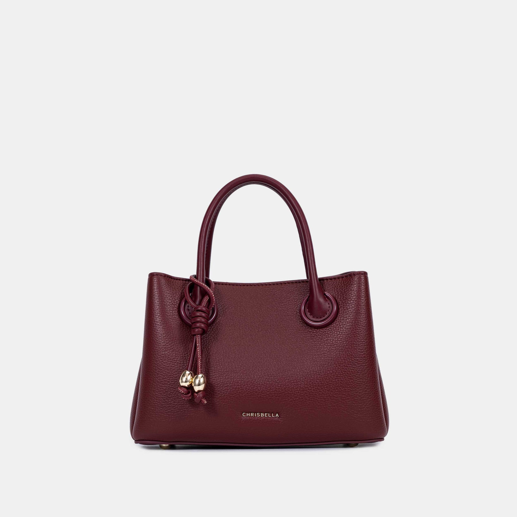 Compact Double-Handle Crossbody Satchel