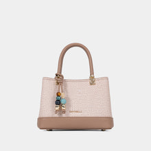 Mini Satchel Bag with Decorative Charm