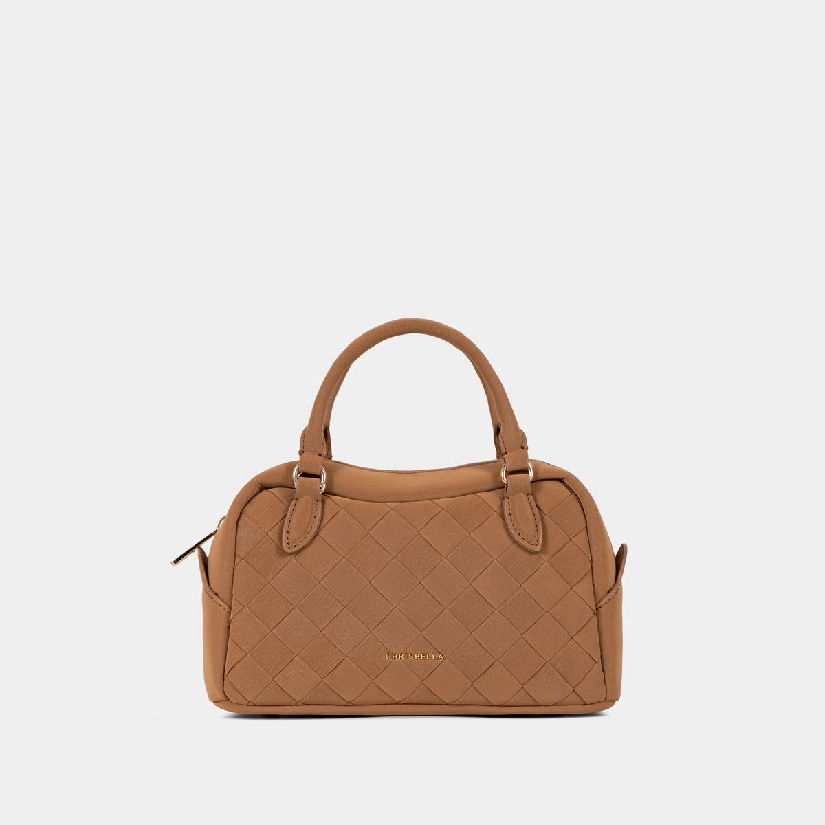 Tote Bag Tressé à Double Poignée