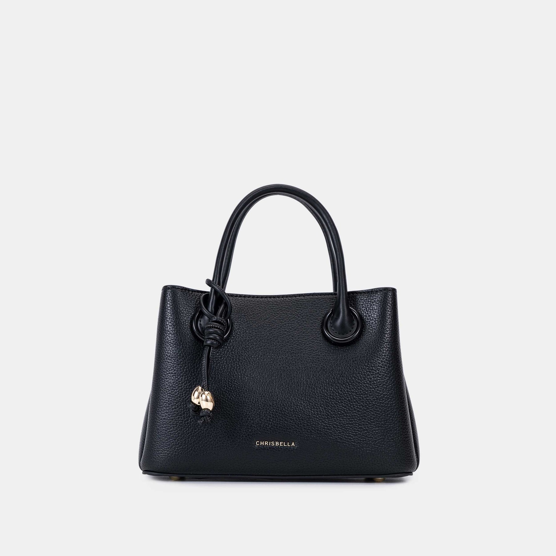 Compact Double-Handle Crossbody Satchel