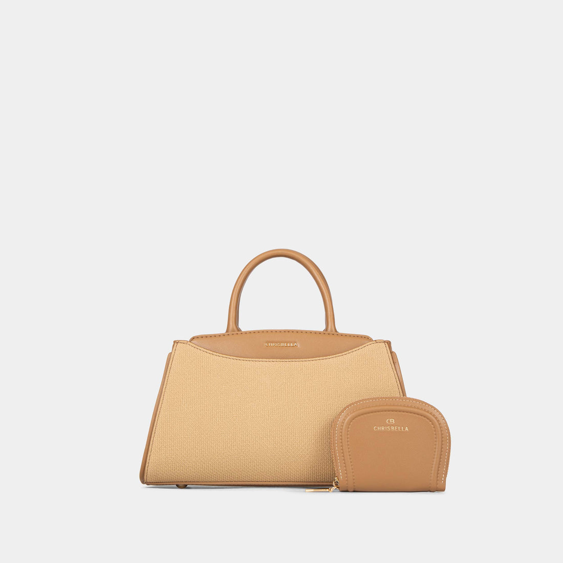Dome Double-Handle Satchel with Card Pouch