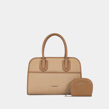 Structured Double-Handle Satchel Bag