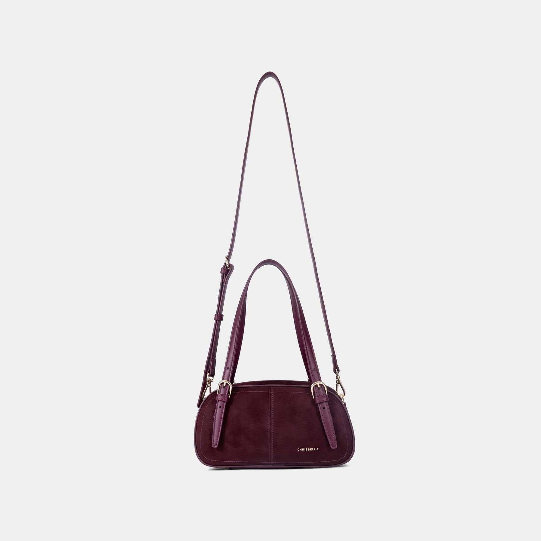 Quilted Double-Handle Satchel Bag